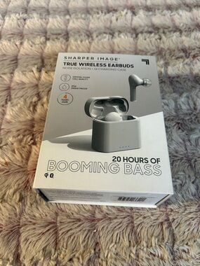 Sharper Image True Wireless Earbuds new